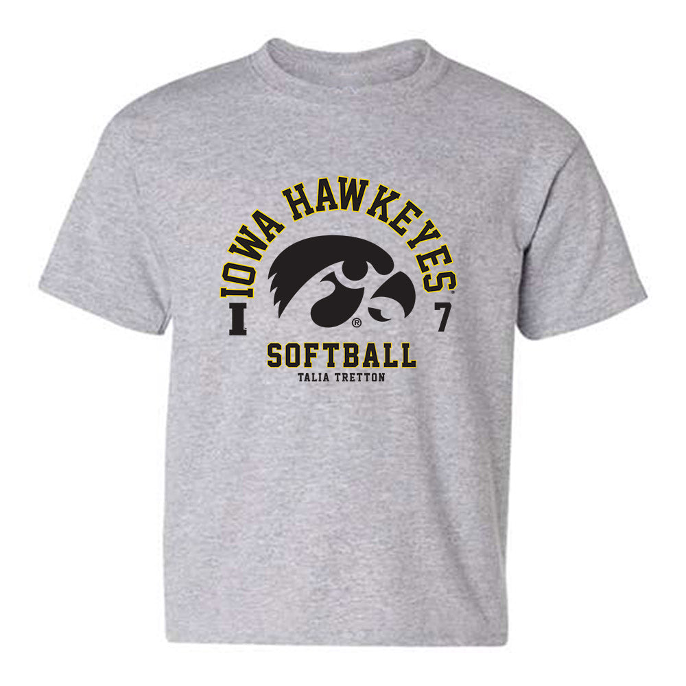 Iowa - NCAA Softball : Talia Tretton - Classic Fashion Shersey Youth T-Shirt-0