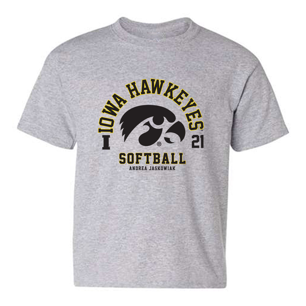 Iowa - NCAA Softball : Andrea Jaskowiak - Classic Fashion Shersey Youth T-Shirt-0