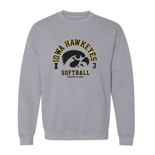 Iowa - NCAA Softball : Shamya Clark - Classic Fashion Shersey Crewneck Sweatshirt-0