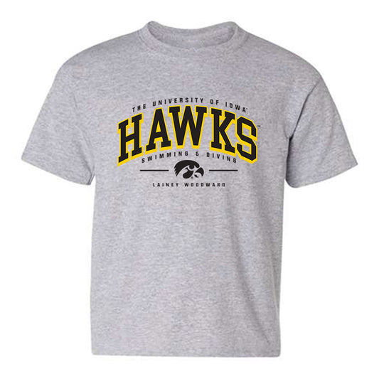 Iowa - NCAA Women's Swimming & Diving : Lainey Woodward - Classic Fashion Shersey Youth T-Shirt-0