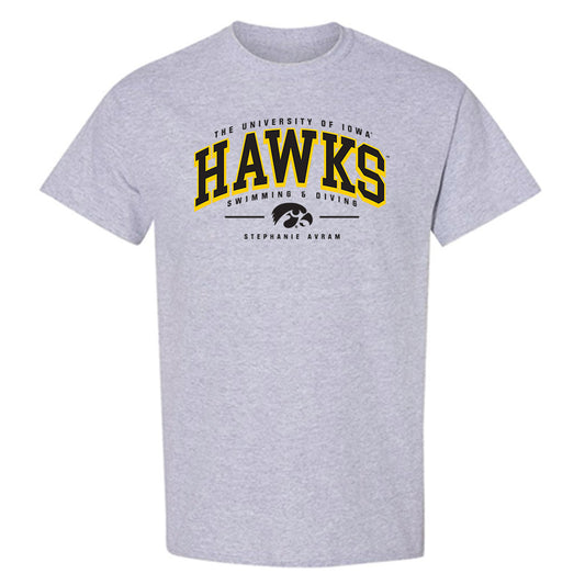 Iowa - NCAA Women's Swimming & Diving : Stephanie Avram - Classic Fashion Shersey T-Shirt-0