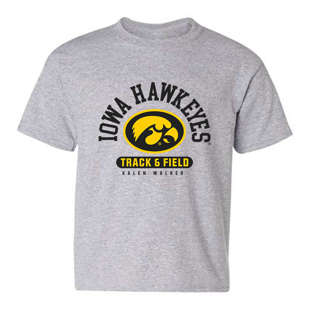 Iowa - NCAA Men's Track & Field : Kalen Walker - Classic Fashion Shersey Youth T-Shirt-0