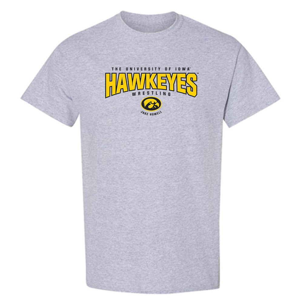 Iowa - NCAA Wrestling : Jake Howell - Classic Fashion Shersey T-Shirt-0