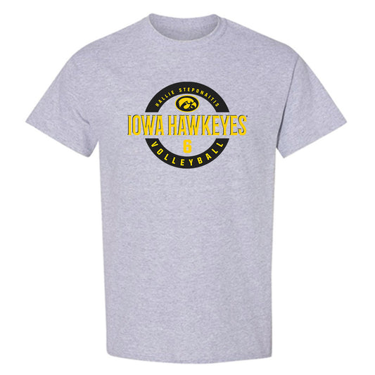 Iowa - NCAA Women's Volleyball : Hallie Steponaitis - Classic Fashion Shersey T-Shirt-0