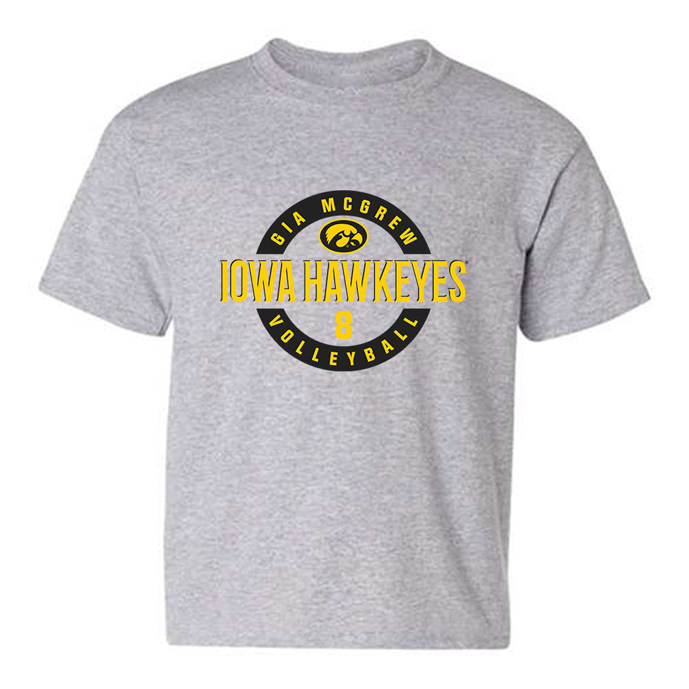 Iowa - NCAA Women's Volleyball : Gia McGrew - Classic Fashion Shersey Youth T-Shirt-0