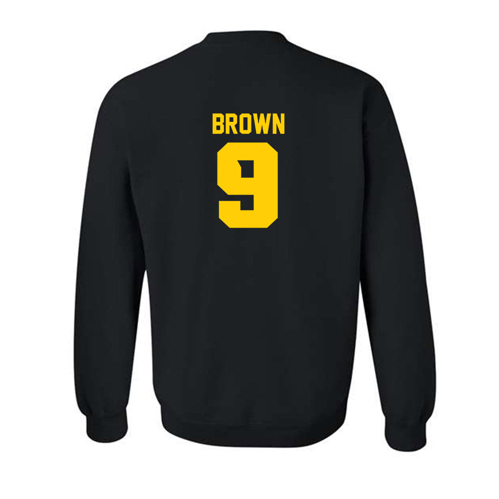 Iowa - NCAA Football : Hank Brown - Classic Shersey Crewneck Sweatshirt-1