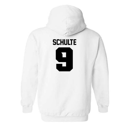 Iowa - NCAA Baseball : Kooper Schulte - Classic Shersey Hooded Sweatshirt