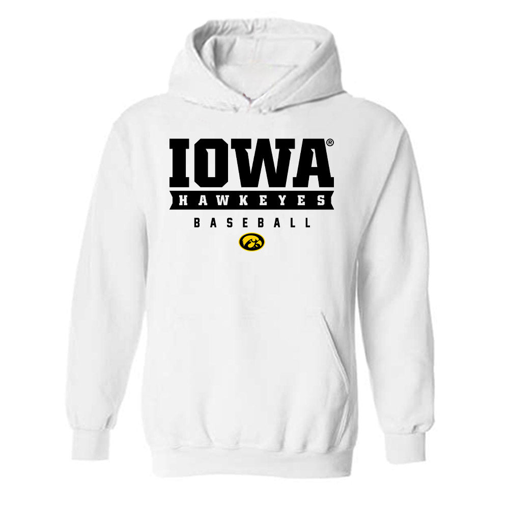 Iowa - NCAA Baseball : Brant Hogue - Classic Shersey Hooded Sweatshirt-0