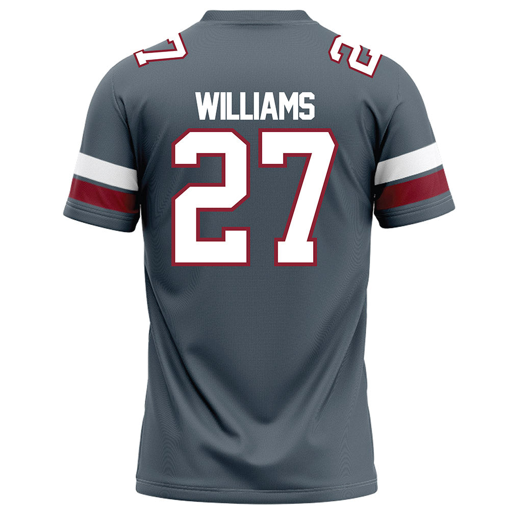 NCCU - NCAA Football : Cameron Williams - Grey Football Jersey-1