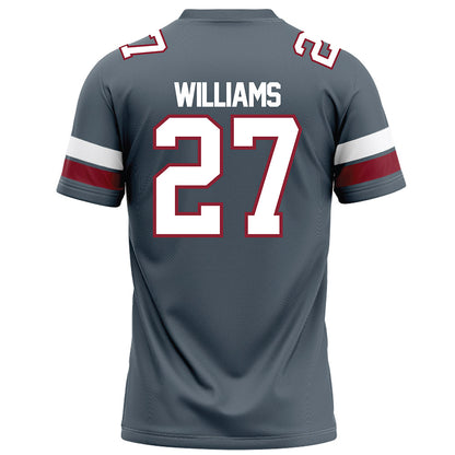 NCCU - NCAA Football : Cameron Williams - Grey Football Jersey-1