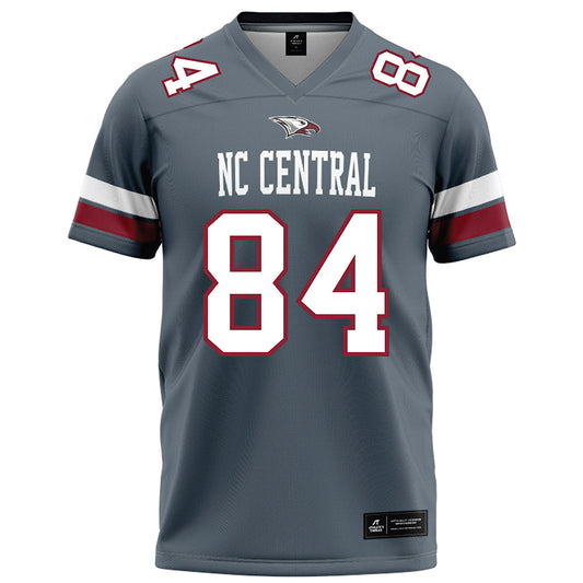 NCCU - NCAA Football : Kyle Morgan - Grey Football Jersey-0