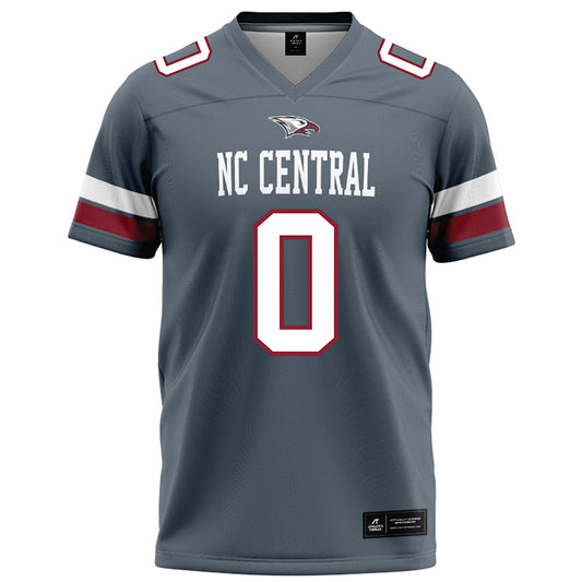 NCCU - NCAA Football : Chauncey Spikes - Grey Football Jersey-0