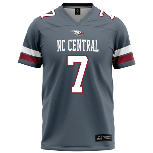 NCCU - NCAA Football : Chanston Crosby - Grey Football Jersey-0
