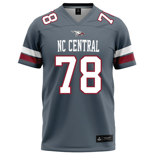 NCCU - NCAA Football : Kino Glover II - Grey Football Jersey-0