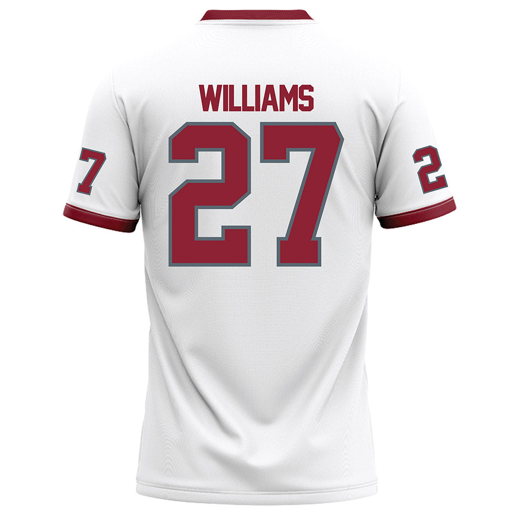 NCCU - NCAA Football : Cameron Williams - White Football Jersey-1