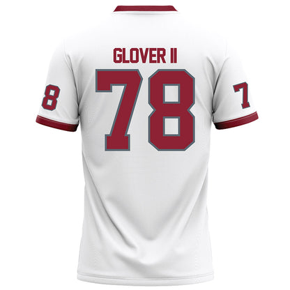 NCCU - NCAA Football : Kino Glover II - White Football Jersey-1