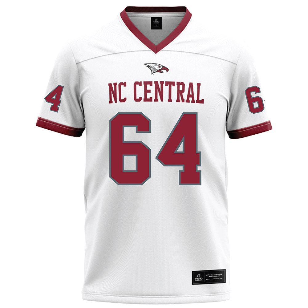 NCCU - NCAA Football : Tyler Clark - Football Jersey