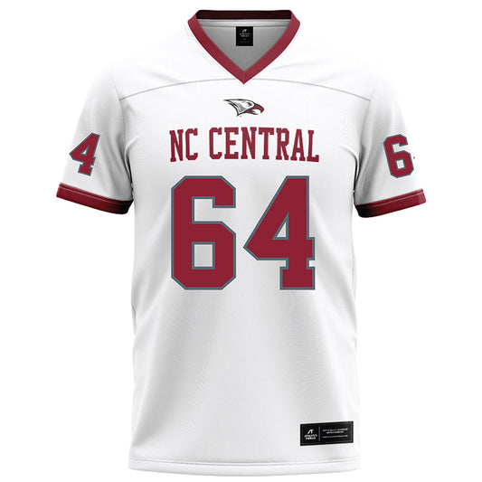 NCCU - NCAA Football : Tyler Clark - Football Jersey