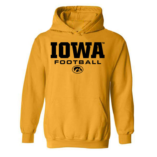 Iowa - NCAA Football : DJ Vonnahme - Classic Shersey Hooded Sweatshirt-0