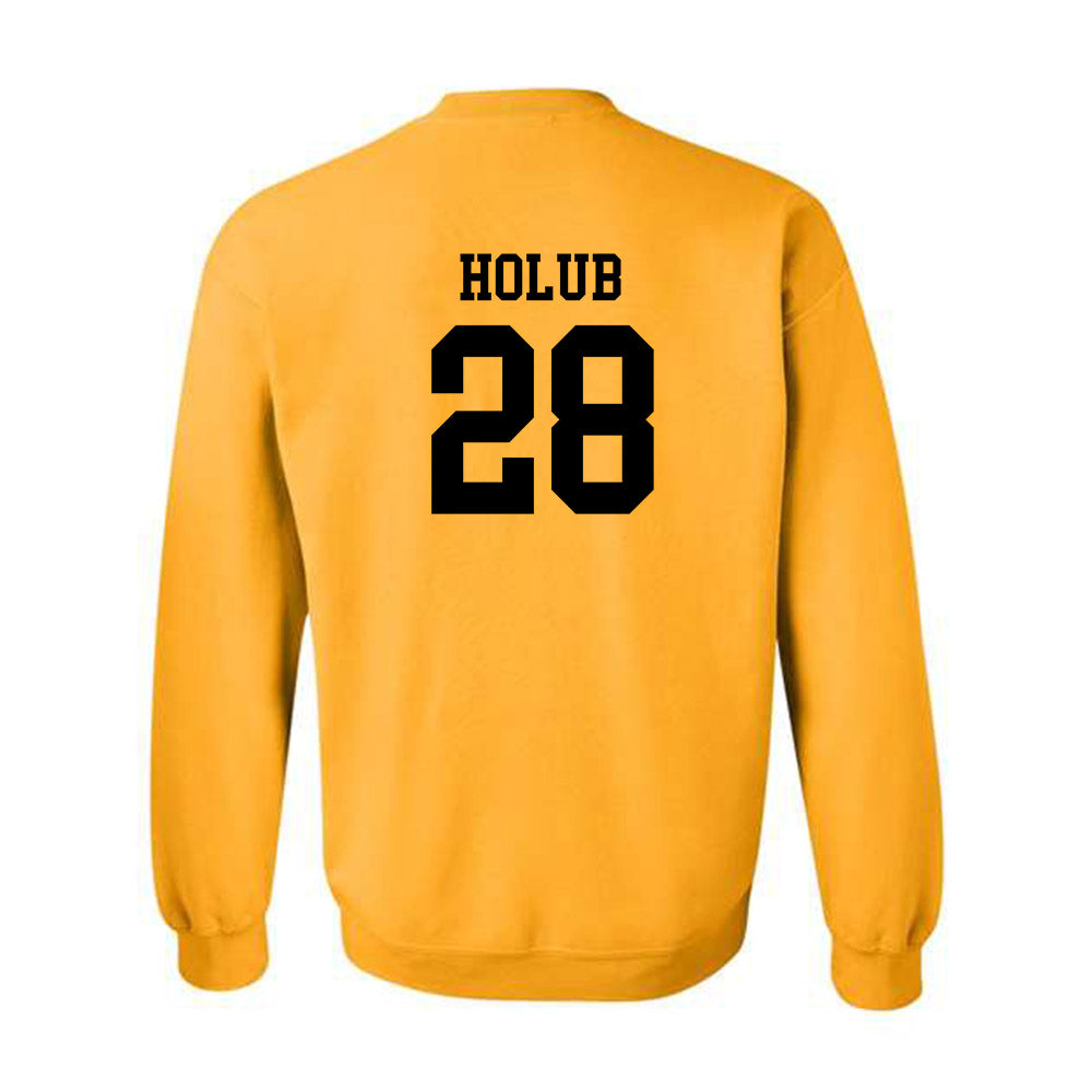 Iowa - NCAA Baseball : Andrew Holub - Classic Shersey Crewneck Sweatshirt-1