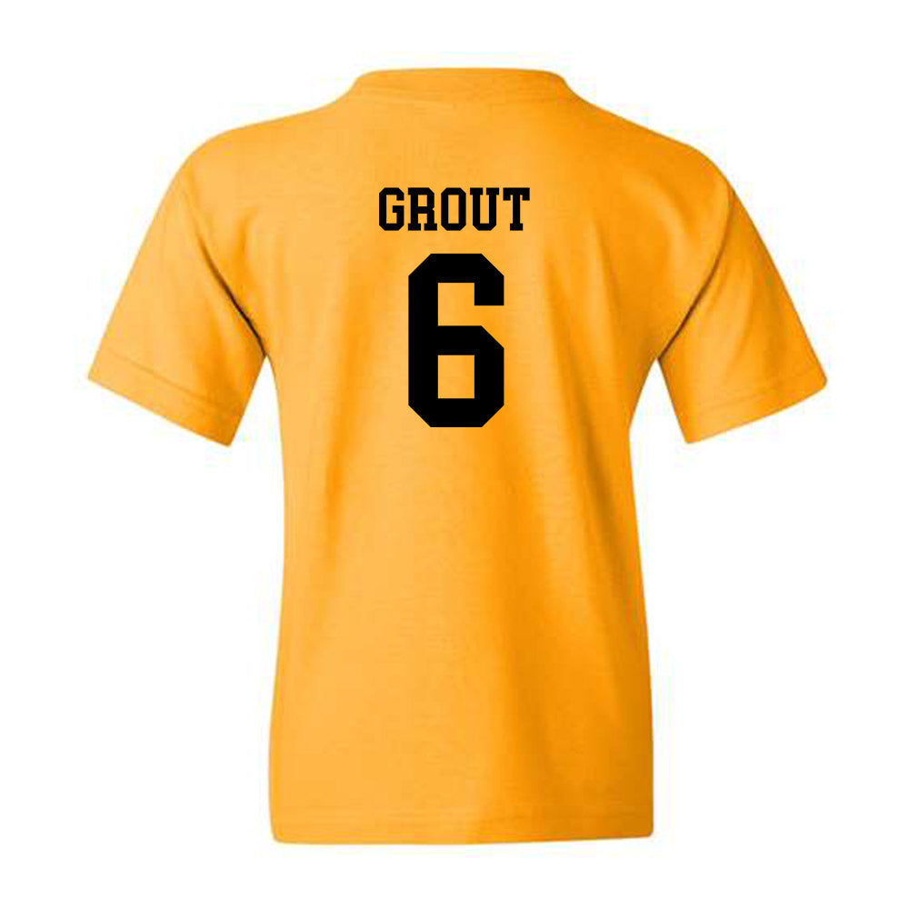 Iowa - NCAA Baseball : Karson Grout - Classic Shersey Youth T-Shirt