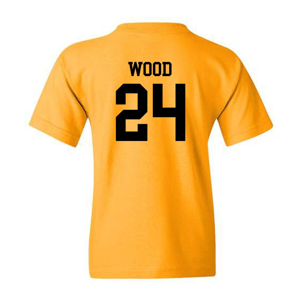 Iowa - NCAA Baseball : Mitch Wood - Classic Shersey Youth T-Shirt