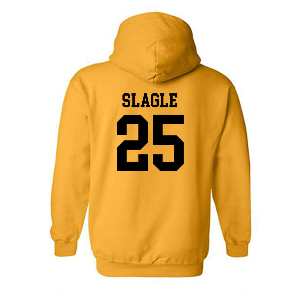 Iowa - NCAA Baseball : Tate Slagle - Classic Shersey Hooded Sweatshirt-1