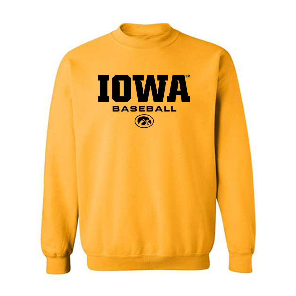 Iowa - NCAA Baseball : John Henry Kohorst - Classic Shersey Crewneck Sweatshirt-0