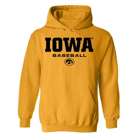 Iowa - NCAA Baseball : Carter Geffre - Classic Shersey Hooded Sweatshirt