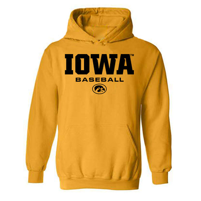 Iowa - NCAA Baseball : Cole Moore - Classic Shersey Hooded Sweatshirt-0