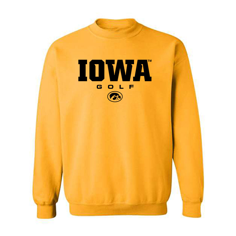 Iowa - NCAA Men's Golf : Jack McCarty - Classic Shersey Crewneck Sweatshirt-0