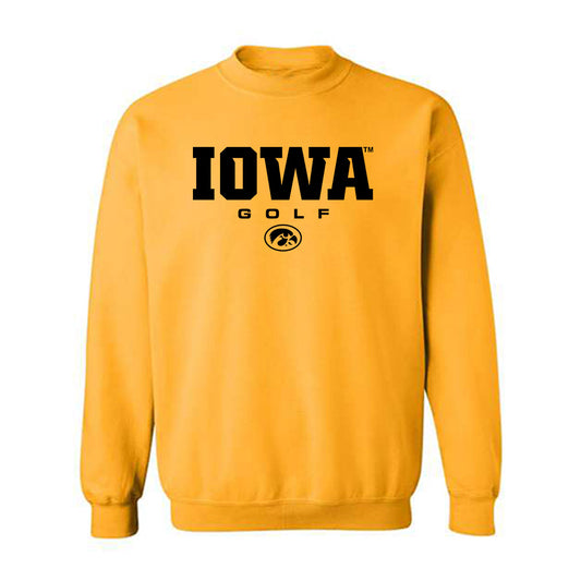 Iowa - NCAA Men's Golf : Jack McCarty - Classic Shersey Crewneck Sweatshirt-0