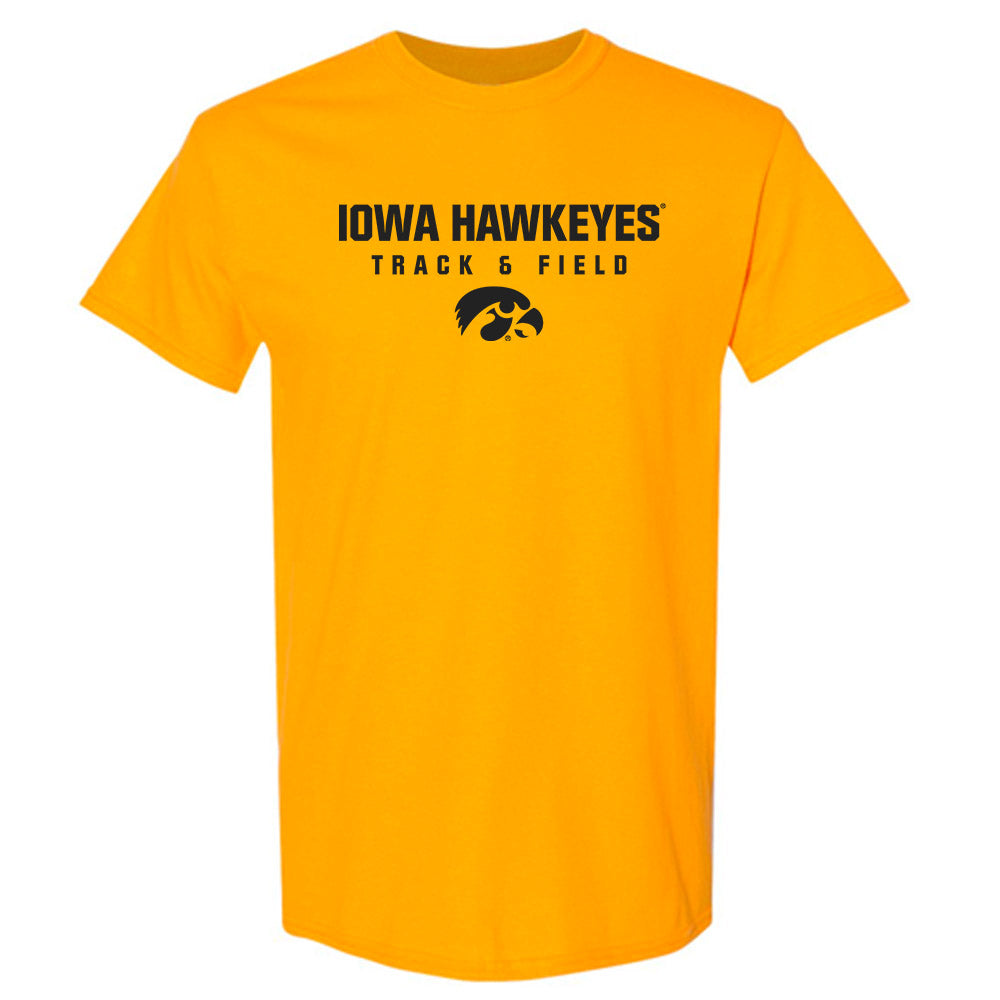 Iowa - NCAA Men's Track & Field : Tyler Kenaga - Classic Shersey T-Shirt-0