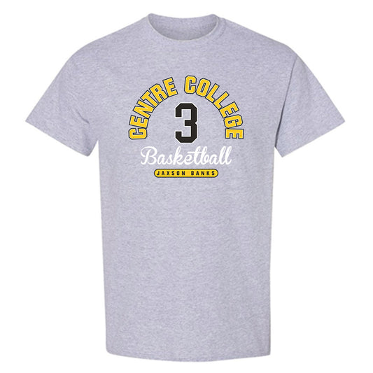 Centre College - NCAA Men's Basketball : Jaxson Banks - Classic Fashion Shersey T-Shirt-0