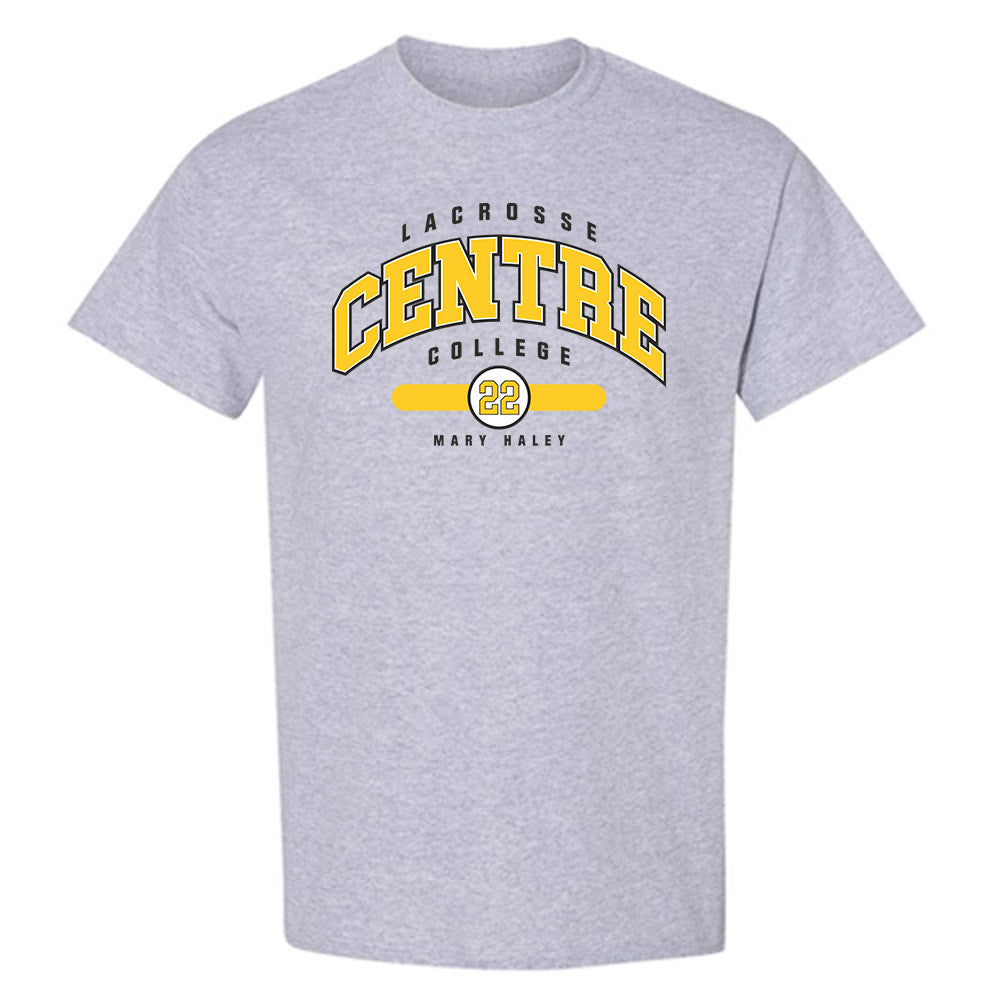 Centre College - NCAA Women's Lacrosse : Mary Haley - Classic Fashion Shersey T-Shirt-0