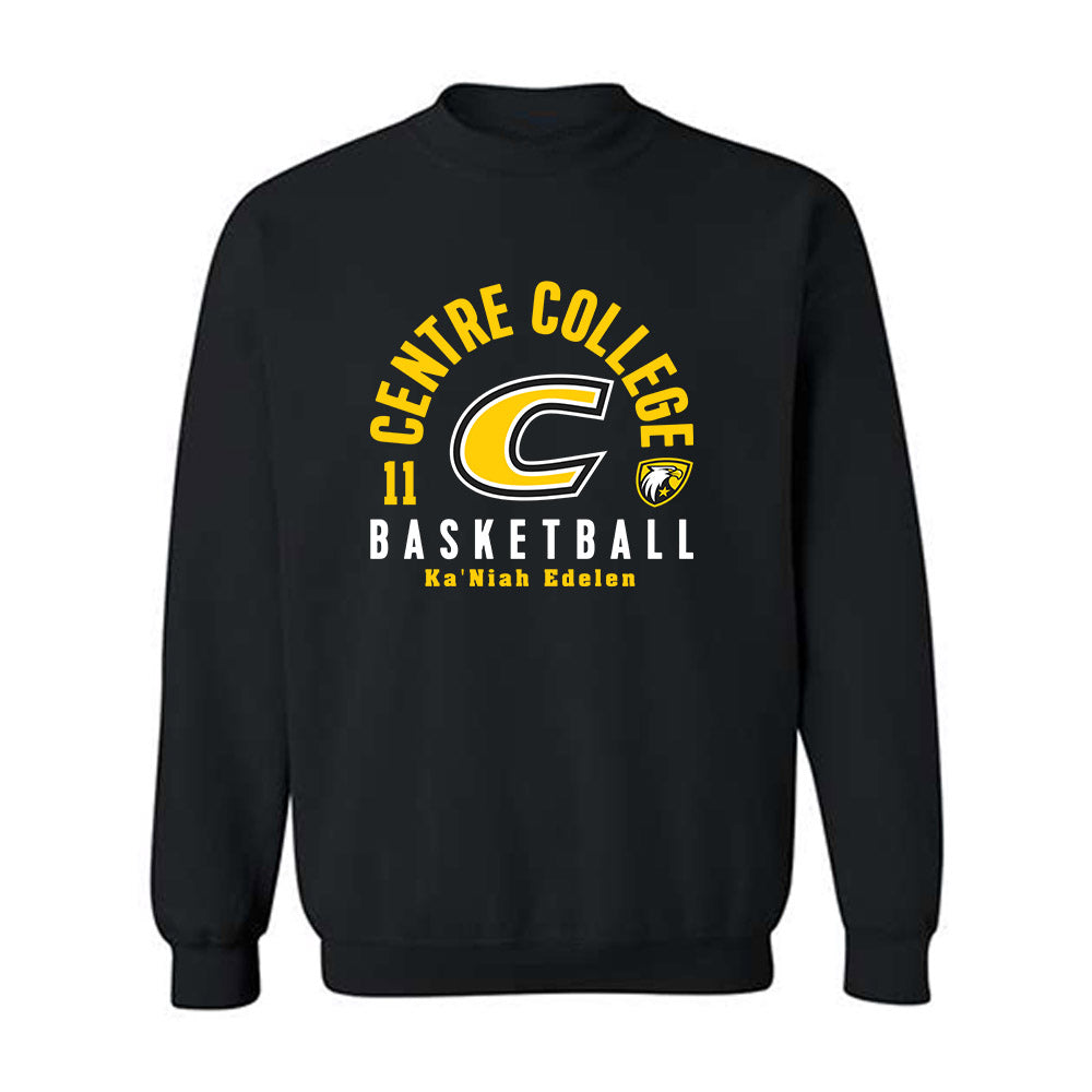 Centre College - NCAA Women's Basketball : Ka'Niah Edelen - Classic Fashion Shersey Crewneck Sweatshirt-0