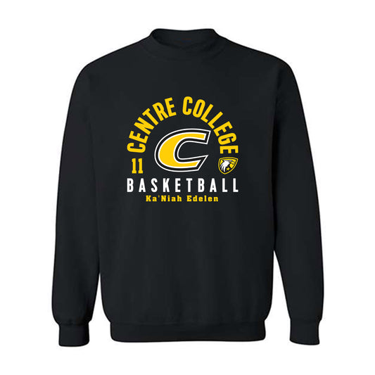 Centre College - NCAA Women's Basketball : Ka'Niah Edelen - Classic Fashion Shersey Crewneck Sweatshirt-0