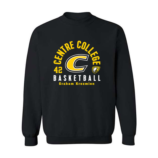 Centre College - NCAA Men's Basketball : Graham Krezmien - Classic Fashion Shersey Crewneck Sweatshirt-0