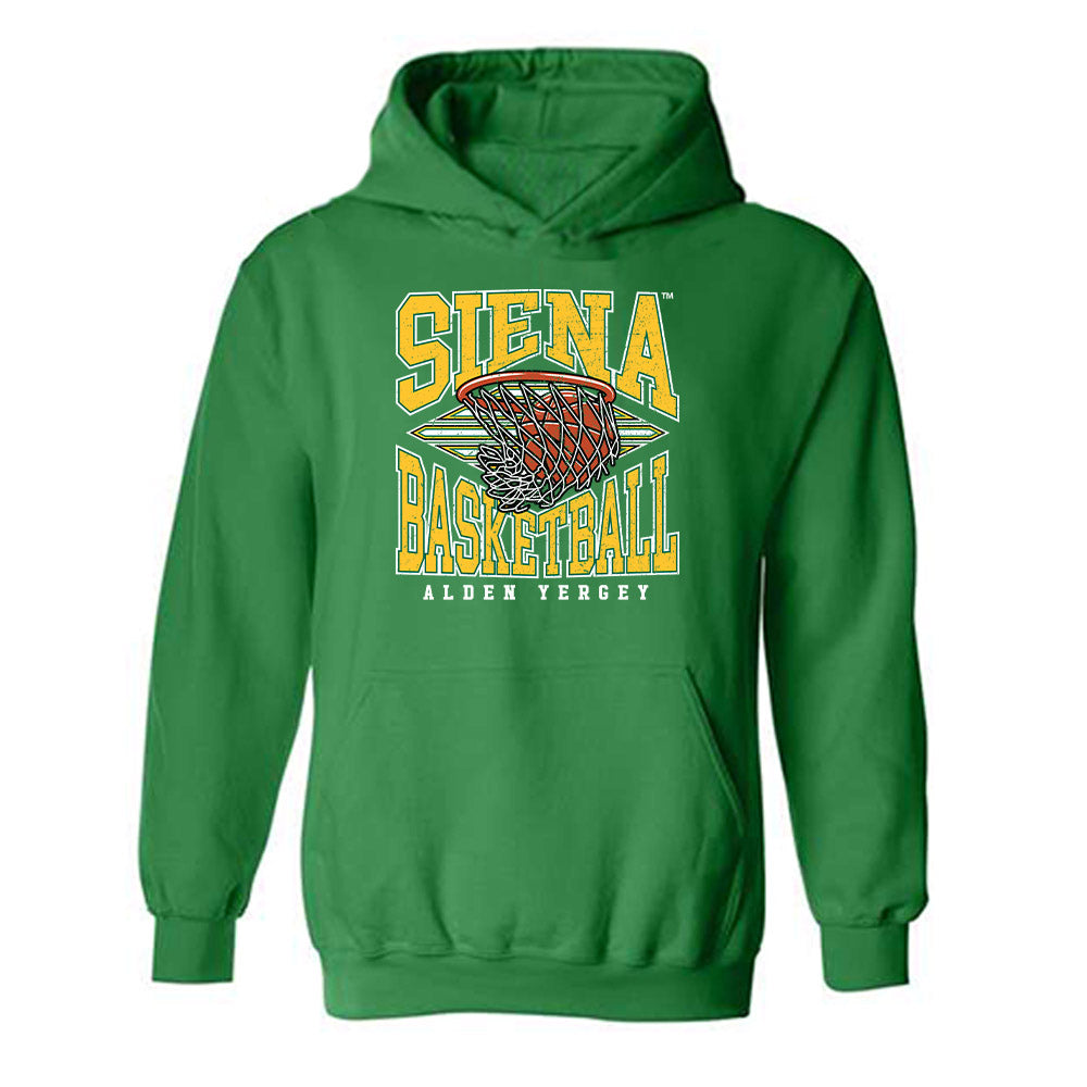 Siena - NCAA Women's Basketball : Alden Yergey - Classic Fashion Shersey Hooded Sweatshirt