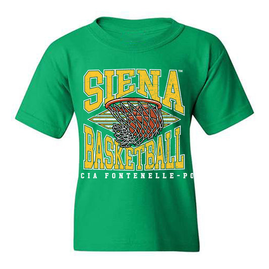 Siena - NCAA Women's Basketball : Valencia Fontenelle-Posson - Classic Fashion Shersey Youth T-Shirt-0