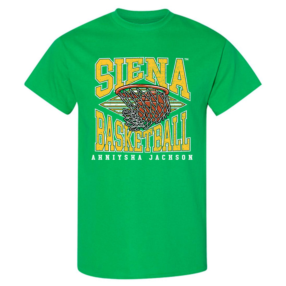 Siena - NCAA Women's Basketball : Ahniysha Jackson - T-Shirt