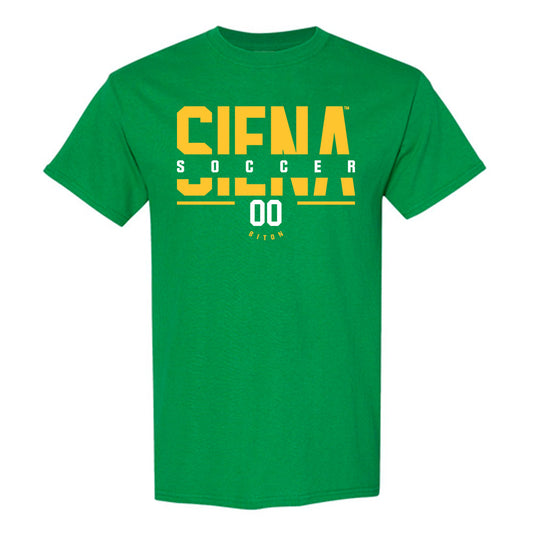 Siena - NCAA Men's Soccer : Ben Biton - Classic Fashion Shersey T-Shirt-0