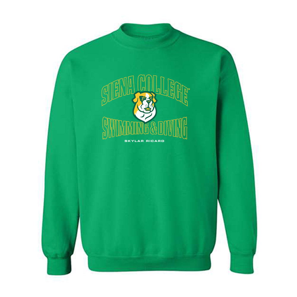 Siena - NCAA Women's Swimming & Diving : Skylar Ricard - Classic Fashion Shersey Crewneck Sweatshirt-0