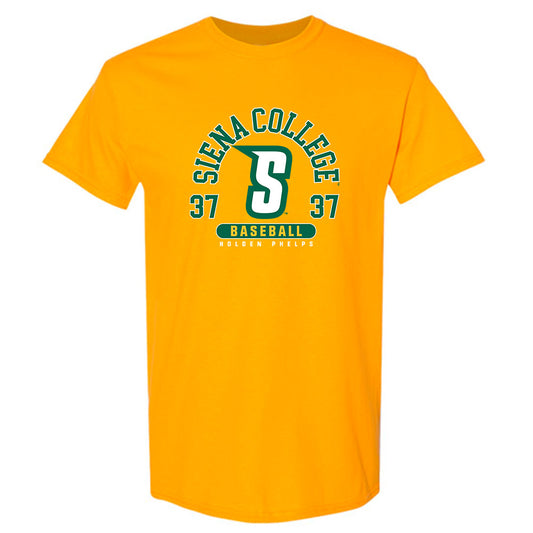 Siena - NCAA Baseball : Holden Phelps - Classic Fashion Shersey T-Shirt