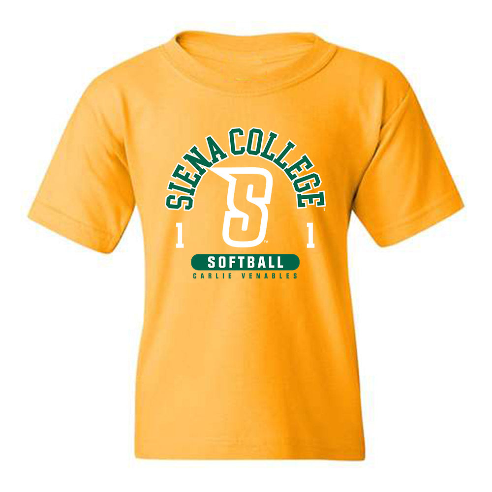 Siena - NCAA Softball : Carlie Venables - Classic Fashion Shersey Youth T-Shirt