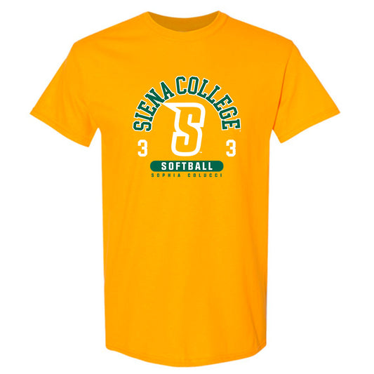 Siena - NCAA Softball : Sophia Colucci - Classic Fashion Shersey T-Shirt-0