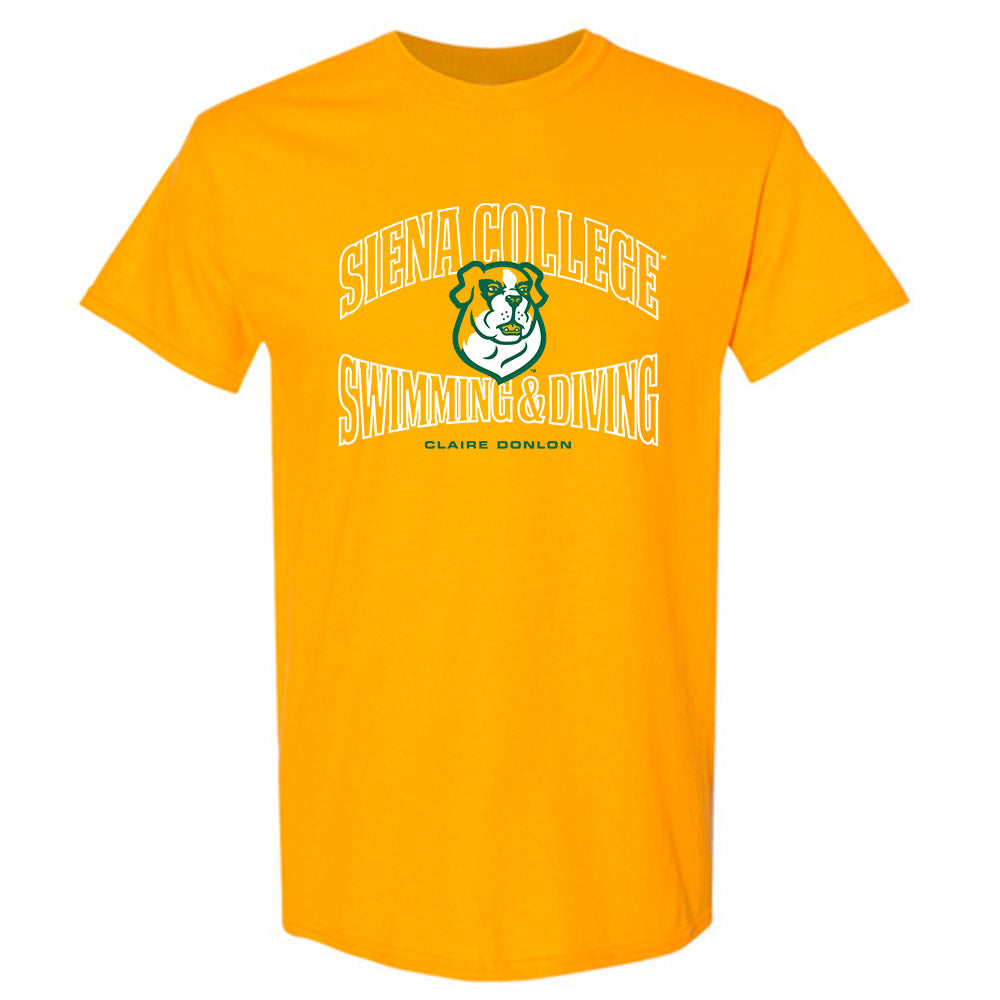 Siena - NCAA Women's Swimming & Diving : Claire Donlon - Classic Fashion Shersey T-Shirt-0