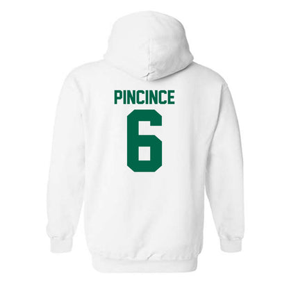 Siena - NCAA Baseball : Owen Pincince - Classic Shersey Hooded Sweatshirt-1