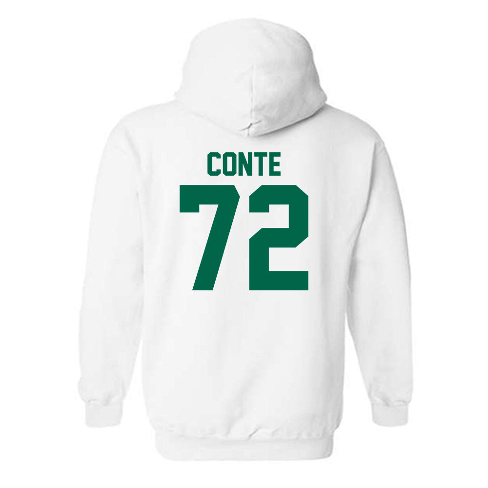 Siena - NCAA Baseball : Giovanni Conte - Classic Shersey Hooded Sweatshirt-1