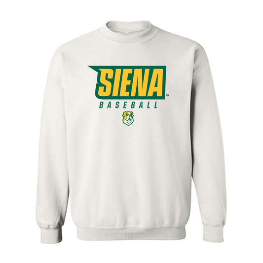 Siena - NCAA Baseball : Lawson McIntosh - Classic Shersey Crewneck Sweatshirt-0